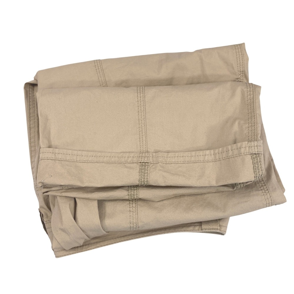 Cato Cargo Capri Pants Womens Plus Size 16W Tan Khaki Utility Crop Mid Rise Gorp - Picture 11 of 13